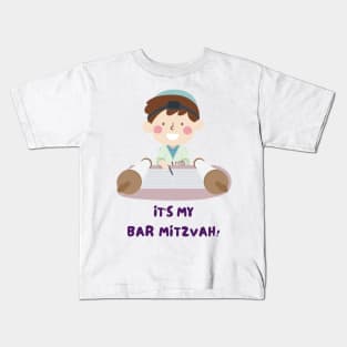 It's My Bar Mitzvah - Funny Yiddish Quotes Kids T-Shirt